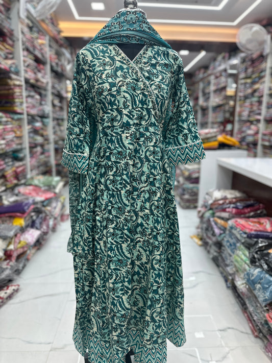 Premium Party Wear 3 Pcs Salwar Set - PSS