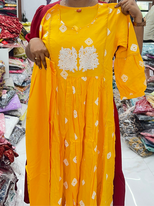 Vibrant Cotton Co Ord Set Yellow