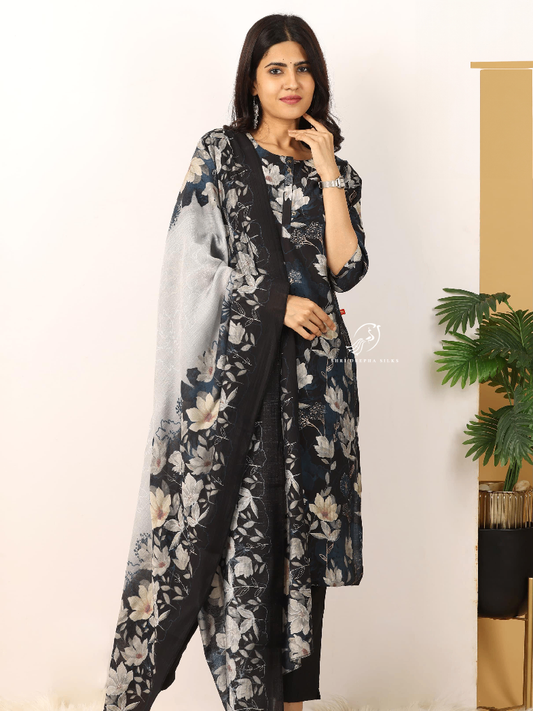 Vatican Silk 3pcs Salwar set