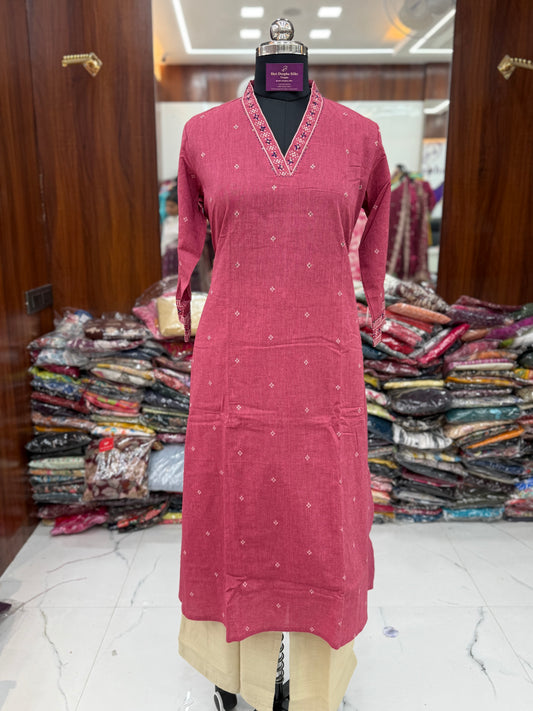 Premium Khadi Cotton Co Ord Set - KCOS02