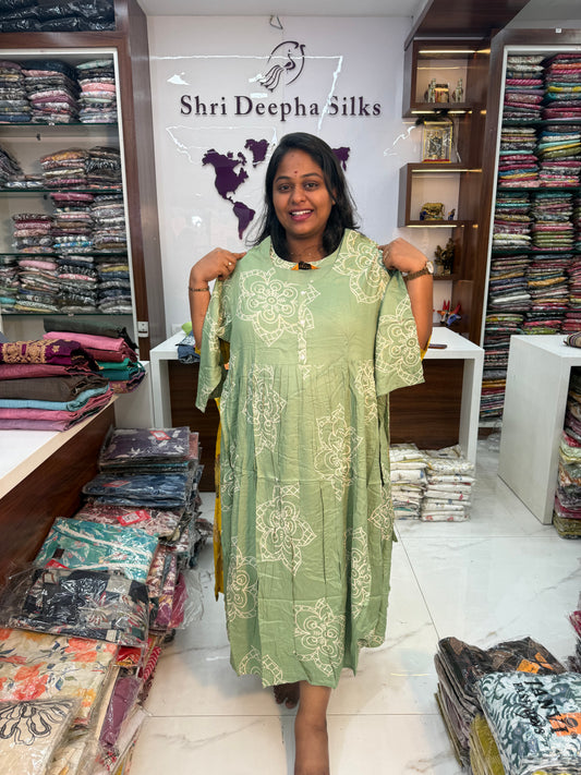 Spun Cotton Plus Size Budget Midi - JVMD15