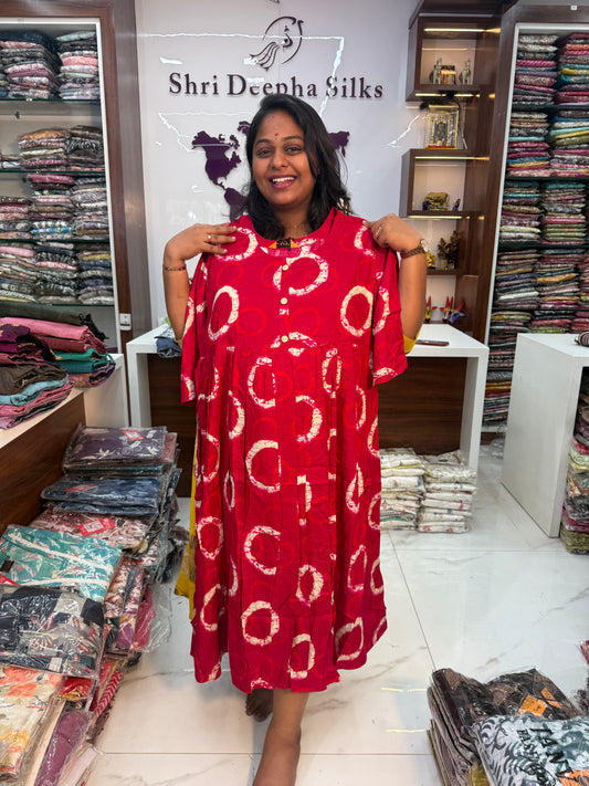 Spun Cotton Plus Size Budget Midi - JVMD07
