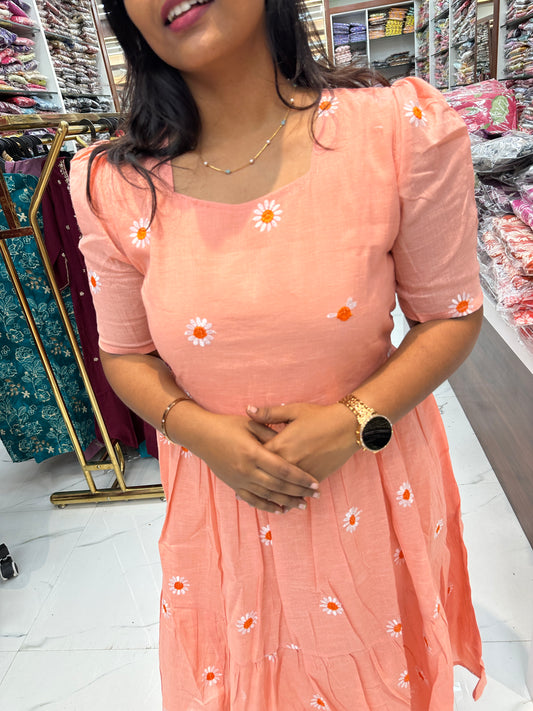 Sunflower Midi Peach ASSM01