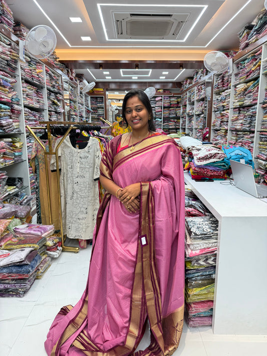 Pure Georgette Banaras Saree - PGBS04