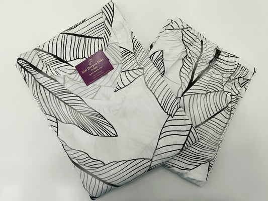 Co Ord V Neck - White