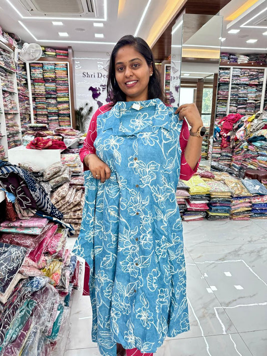 Co Ord Set - Ice Blue (VNCO14)