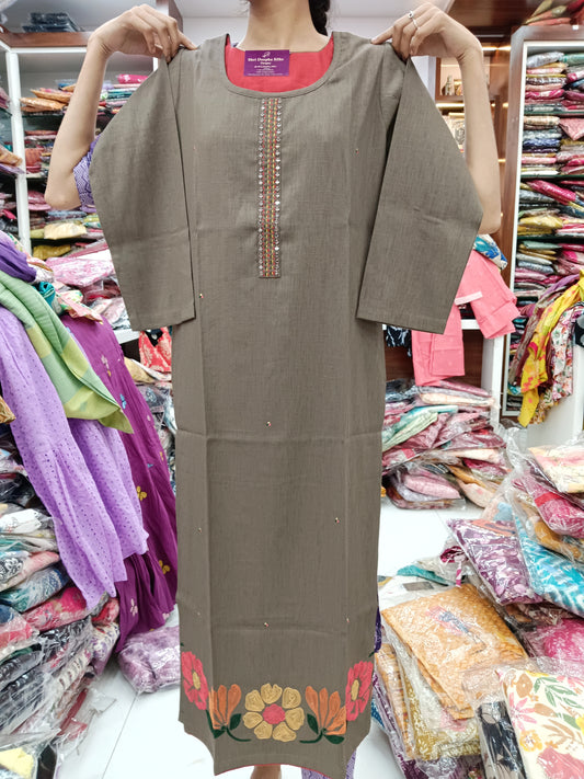 Premium Cotton Kurti - IBKT01
