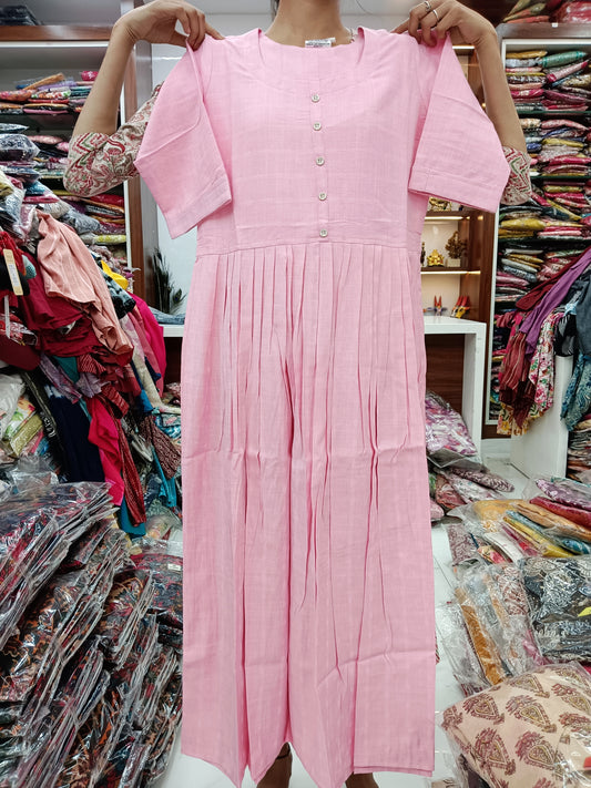 Monsoon Midi -Baby pink (VAMDO2)