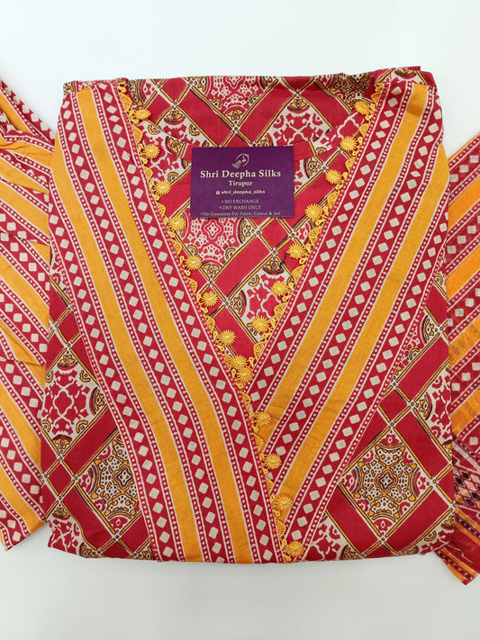 Pure Cotton Salwar Set - 01