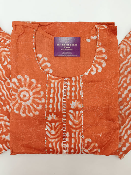 Pure Cotton Salwar Set - 02