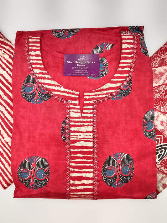 Pure Cotton Salwar Set - 06