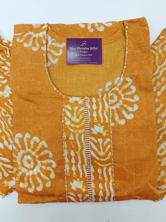 Pure Cotton Salwar Set - 07