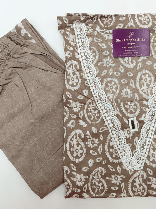 Pure Cotton Salwar Set - 09