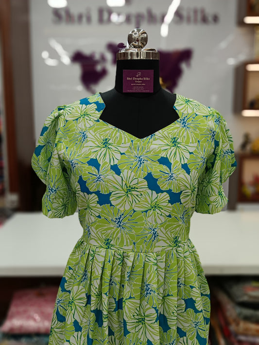 Trendy Budget Gown Lime Green - ABG05