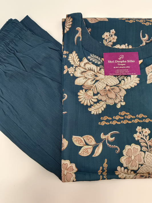 Co Ord with Dupatta - Floral Print
