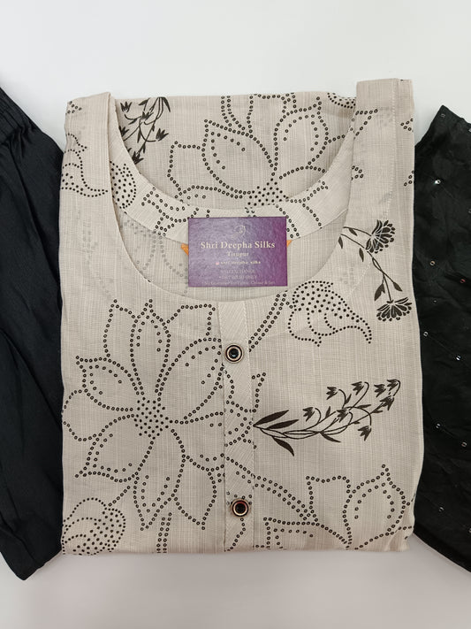Co Ord with Dupatta - Floral Print