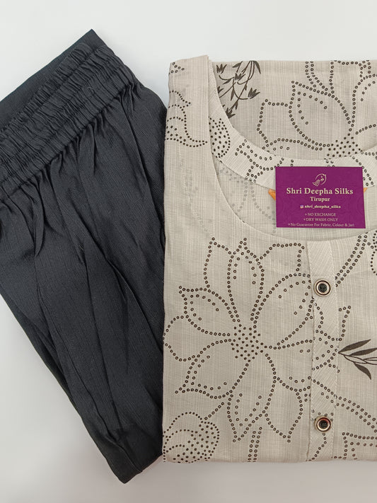 Co Ord with Dupatta - Floral Print