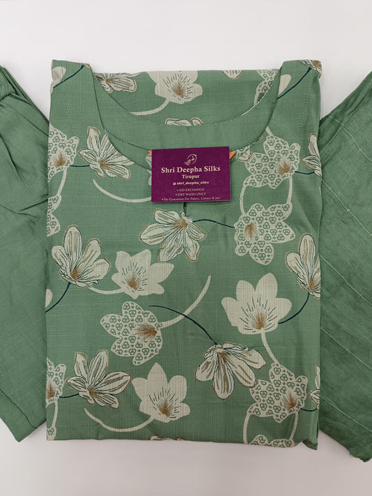 Co Ord with Dupatta - Floral Print