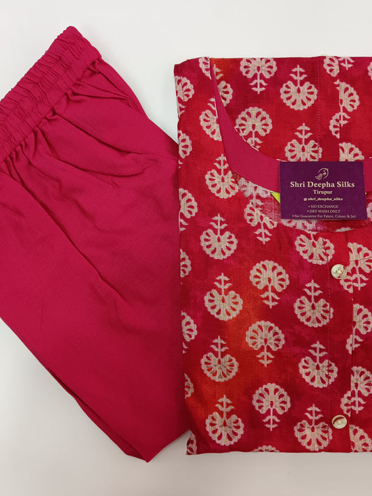 Co Ord with Dupatta - Floral Print