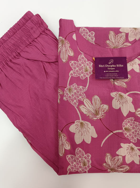 Co Ord with Dupatta - Floral Print
