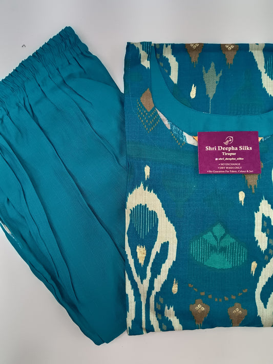 Co Ord with Dupatta - Floral Print