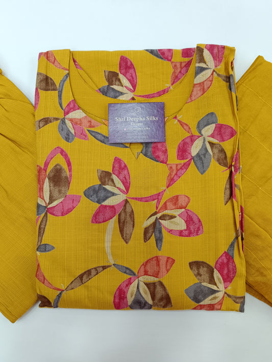 Co Ord with Dupatta - Floral Print