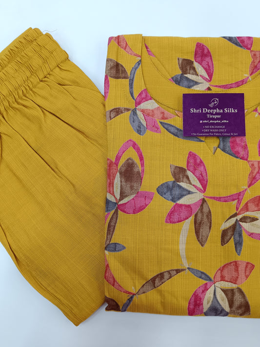 Co Ord with Dupatta - Floral Print