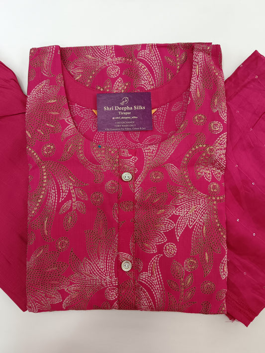 Co Ord with Dupatta - Floral Print
