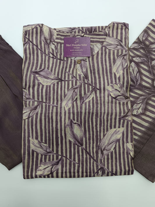 Office Wear Modal Silk 3 Pcs Salwar Set