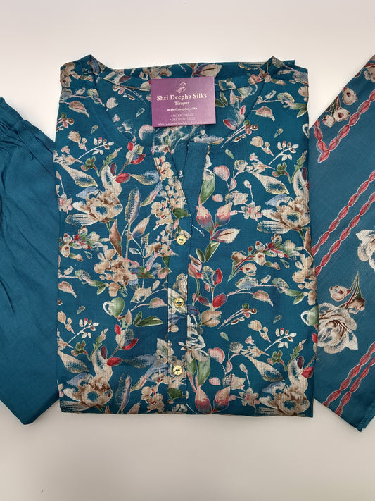 Office Wear Modal Silk 3 Pcs Salwar Set