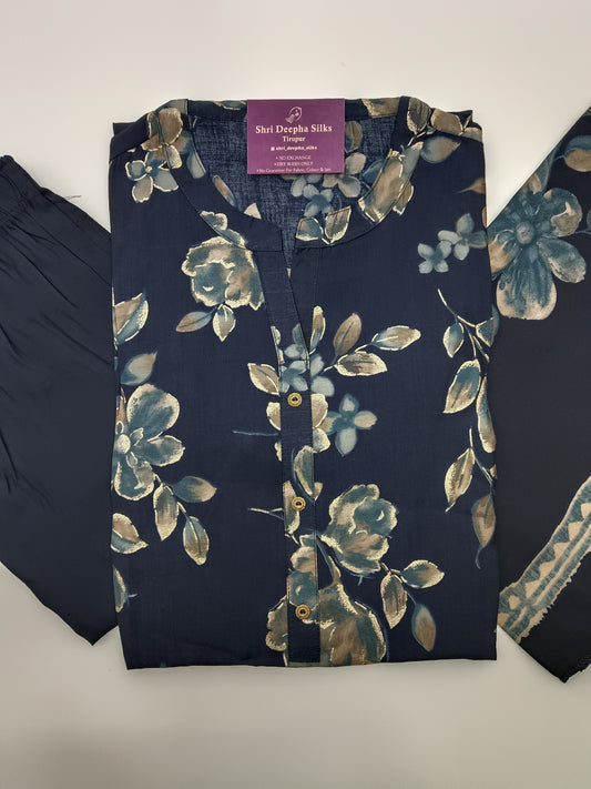 Office Wear Modal Silk 3 Pcs Salwar Set