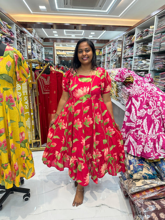 Jaipur Cotton Puff Midi - JPM01