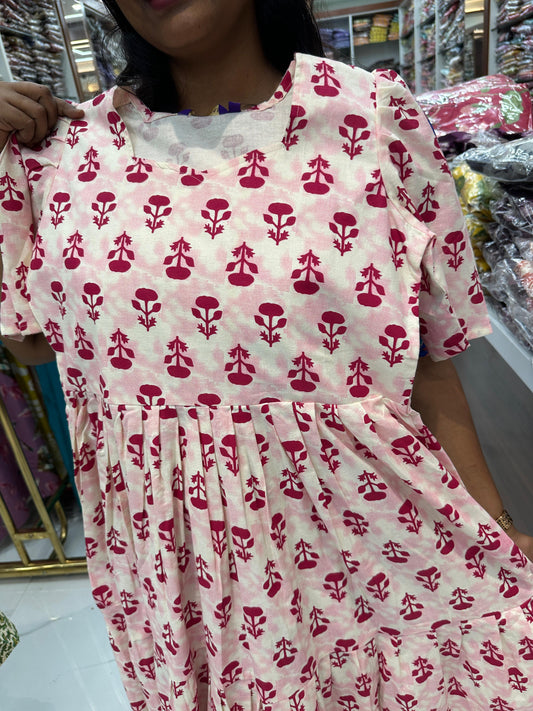 Floral Print Midi - ASBM05