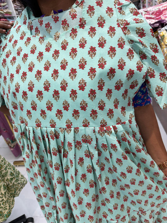 Floral Print Midi - ASBM08