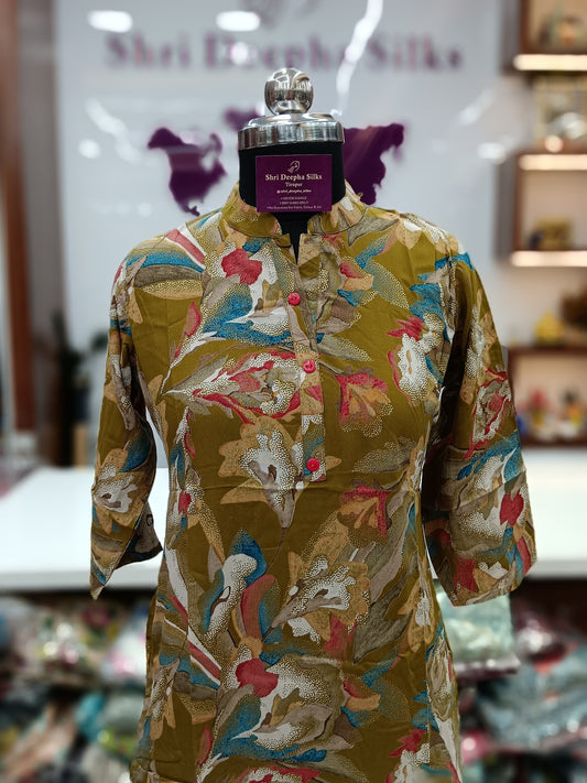 Budget Collar Kurti - JVCK03