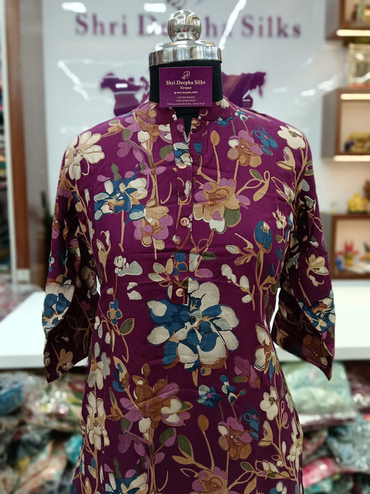 Budget Collar Kurti - JVCK05