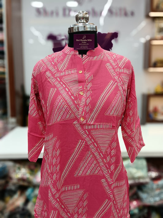 Budget Collar Kurti - JVCK07