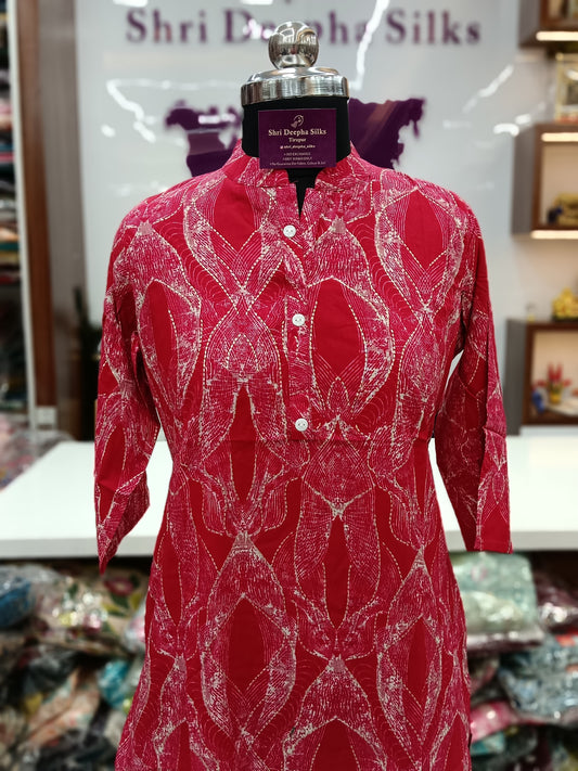 Budget Collar Kurti - JVCK08