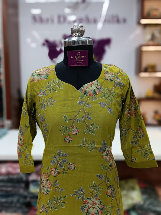 Office Wear Vatican Silk 2 Pcs Salwar Set - JVVS03