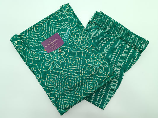 Office Wear Spun Cotton 2 Pcs Salwar Set