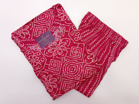 Office Wear Spun Cotton 2 Pcs Salwar Set