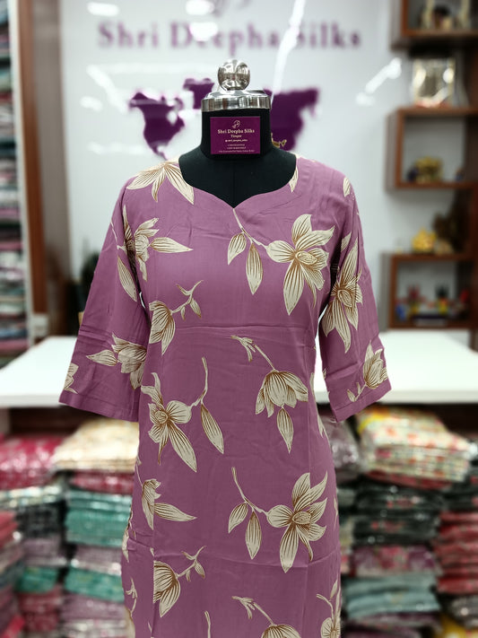 Office Wear Spun Cotton 2 Pcs Salwar Set