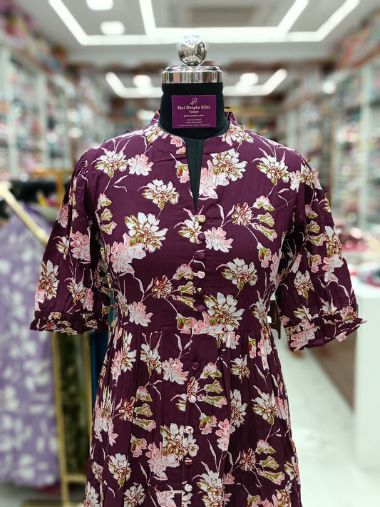 Jaipur Cotton Puff Midi - JM06