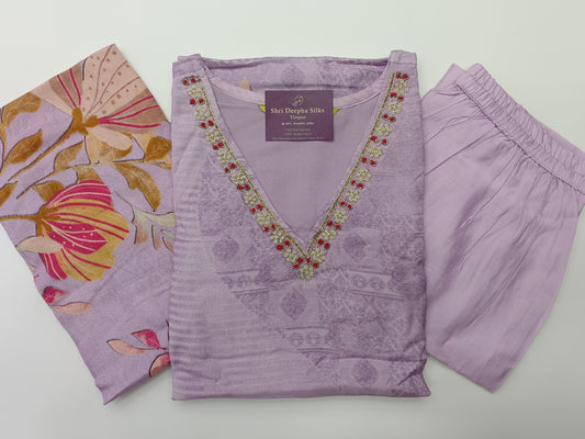 Pure Muslin Set Premium Party Wear