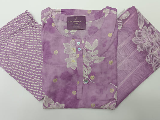 Office Wear Modal Silk 3 Pcs Salwar Set