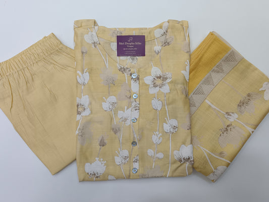 Office Wear Modal Silk 3 Pcs Salwar Set