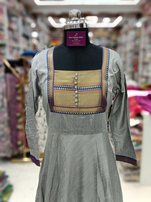 Narayanpet Silk Cotton Salwar Set Premium Party Wear