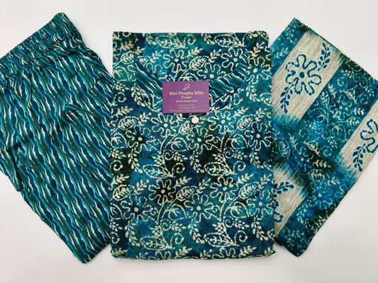 Office Wear Vatican Silk 3 Pcs Salwar Set