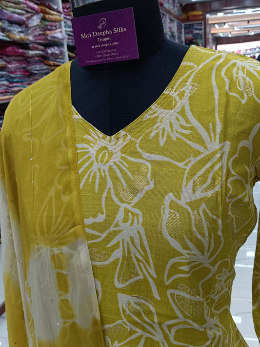 Office Wear Vatican Silk 3 Pcs Salwar Set