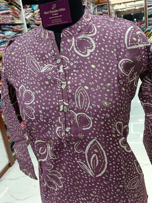 Vatican Silk Budget Kurti - ZBK01